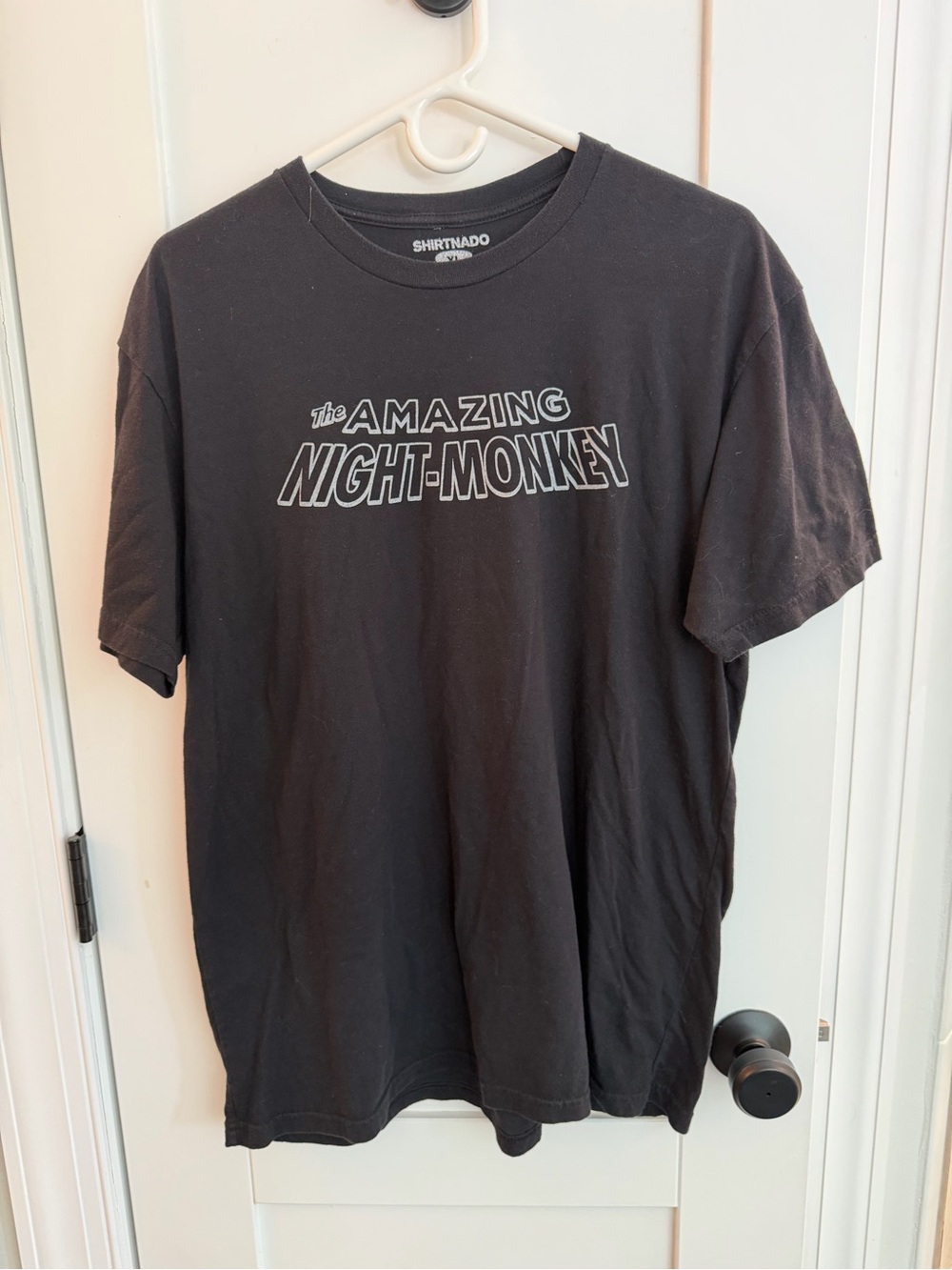 The Amazing Night-Monkey Graphic Tee - Black